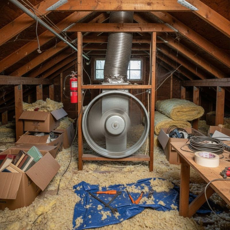 Attic Fan Repair in Orem, UT
