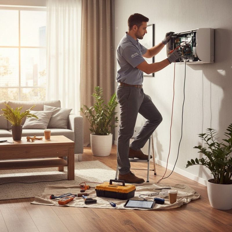 Portable Ac Installation