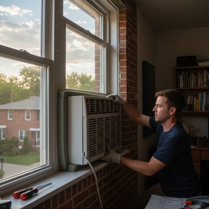 Window Air Conditioner Installation