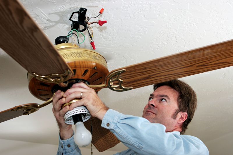 Ceiling Fan Installation in Overland Park, KS